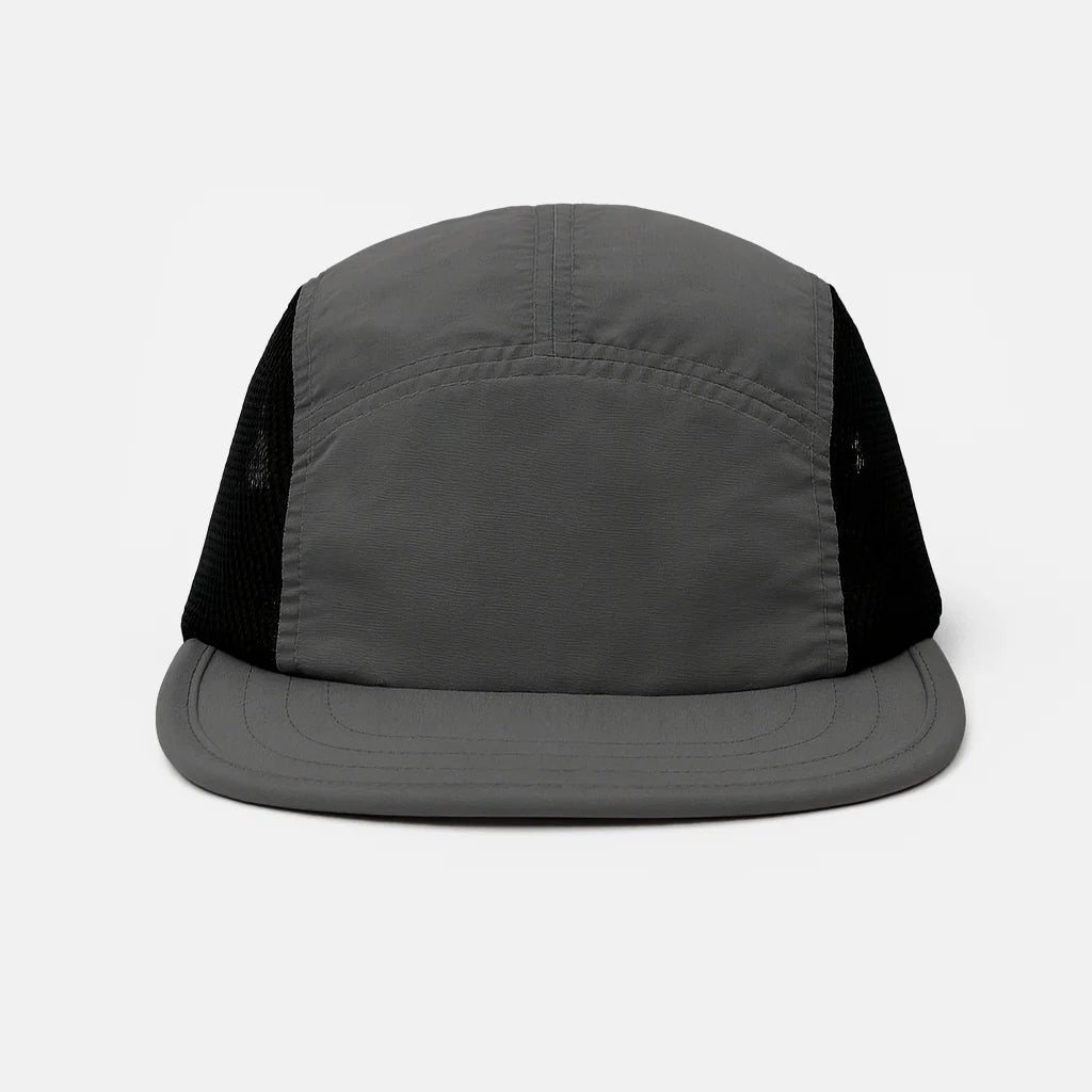 Five Panel Redinha Chumbo com Preto