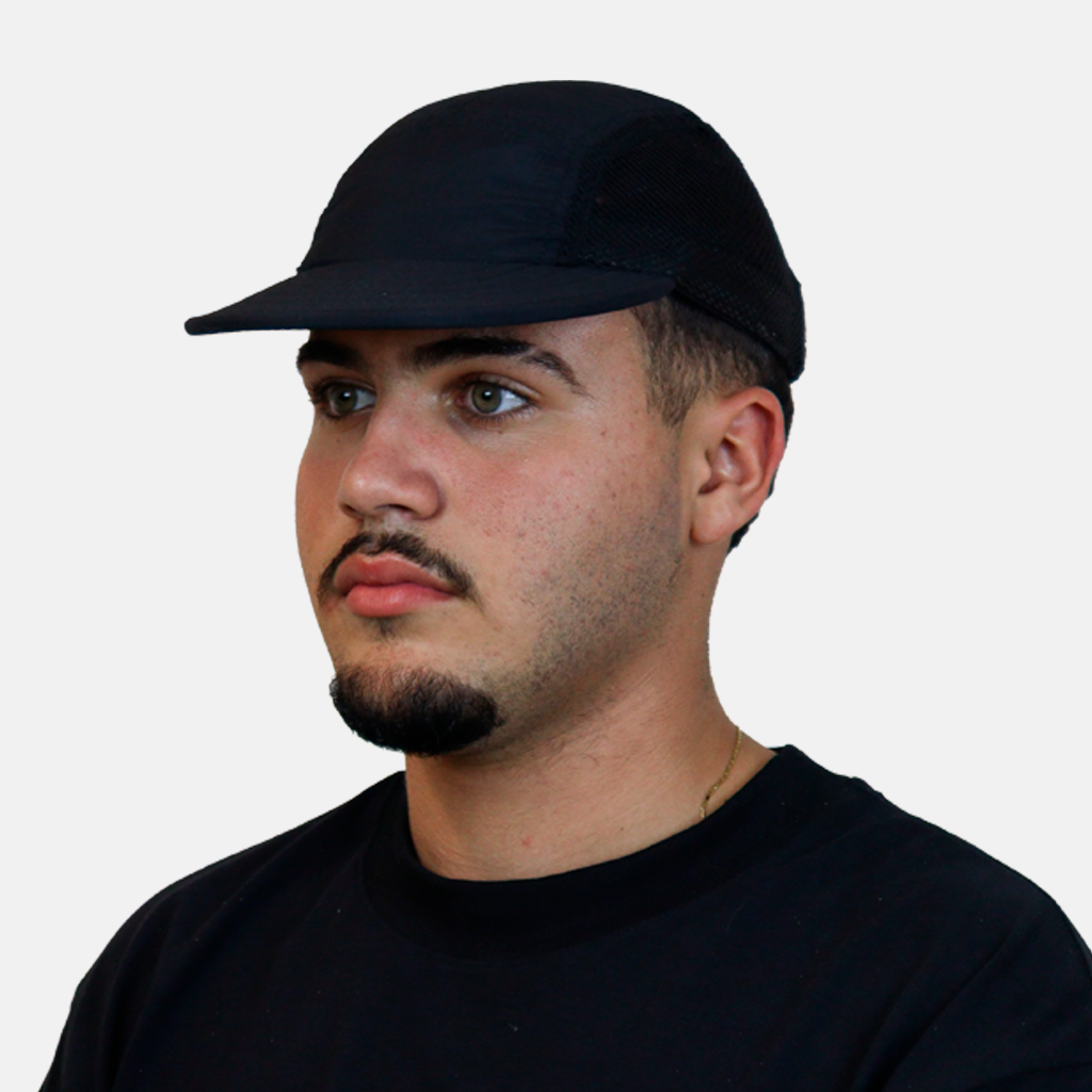 Five Panel Redinha Preto