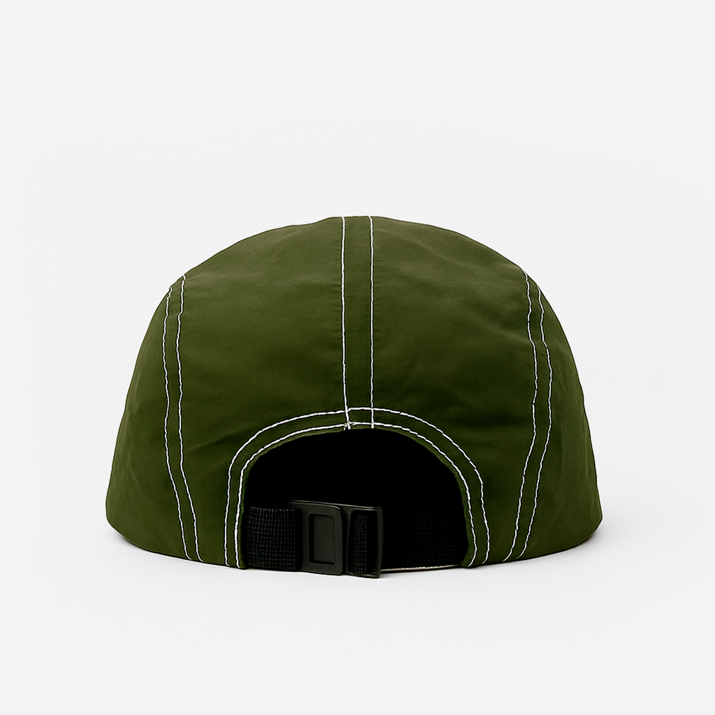 Five Panel Verde com Linha Branca