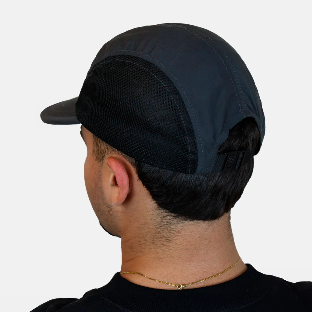 Five Panel Redinha Chumbo com Preto