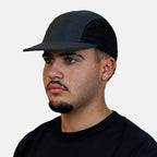 Five Panel Redinha Chumbo com Preto
