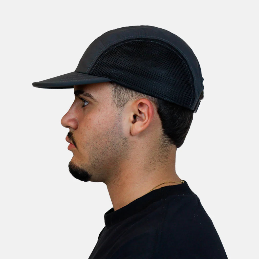 Five Panel Redinha Chumbo com Preto