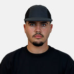 Five Panel Redinha Chumbo com Preto