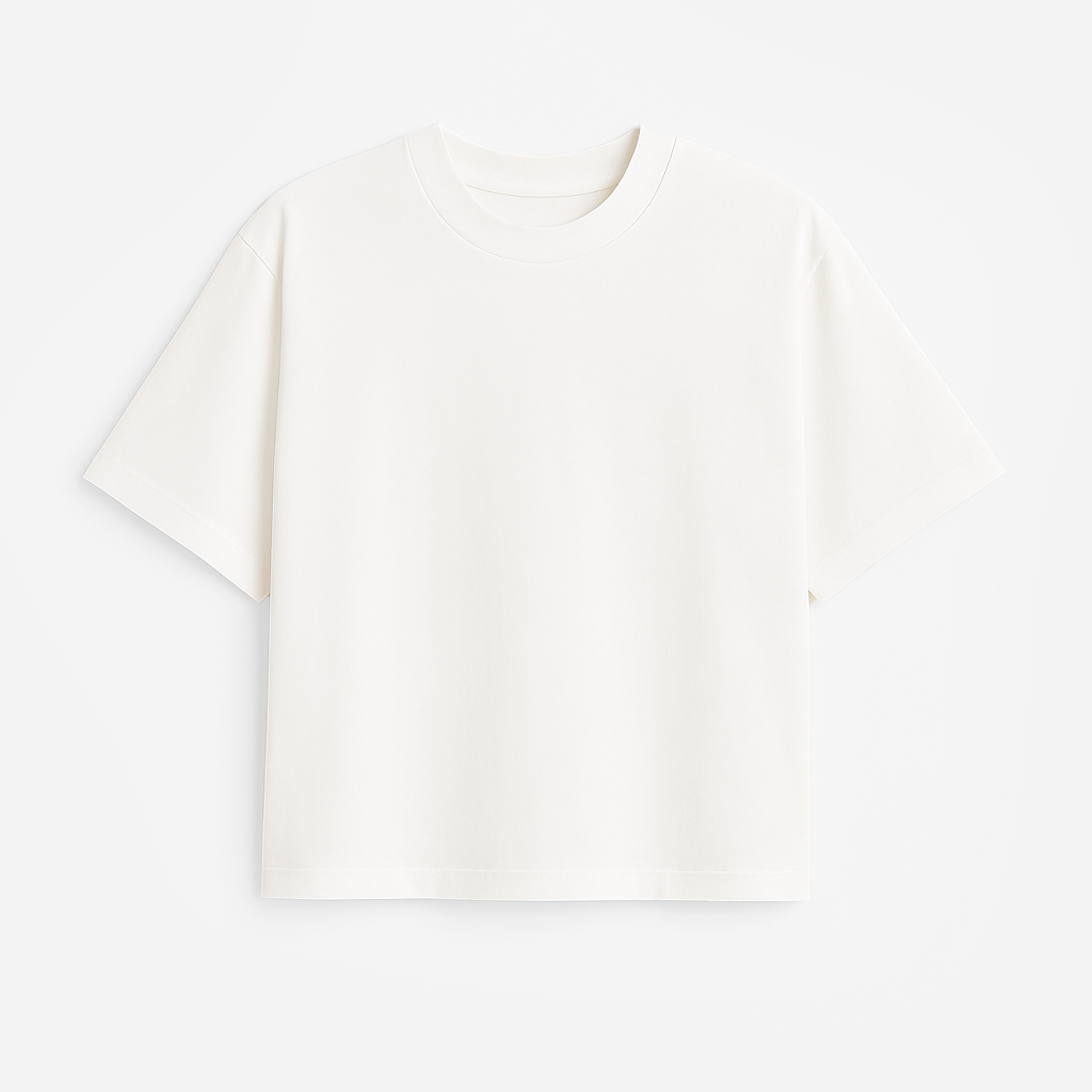 Tshirt Boxy - Branco