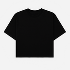 Tshirt Boxy - Preta