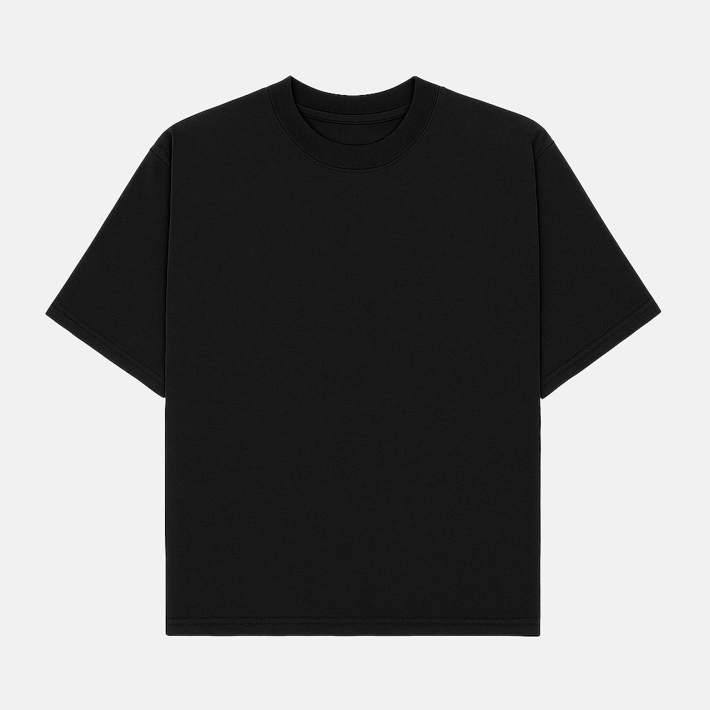 T-shirt Oversized - Preto