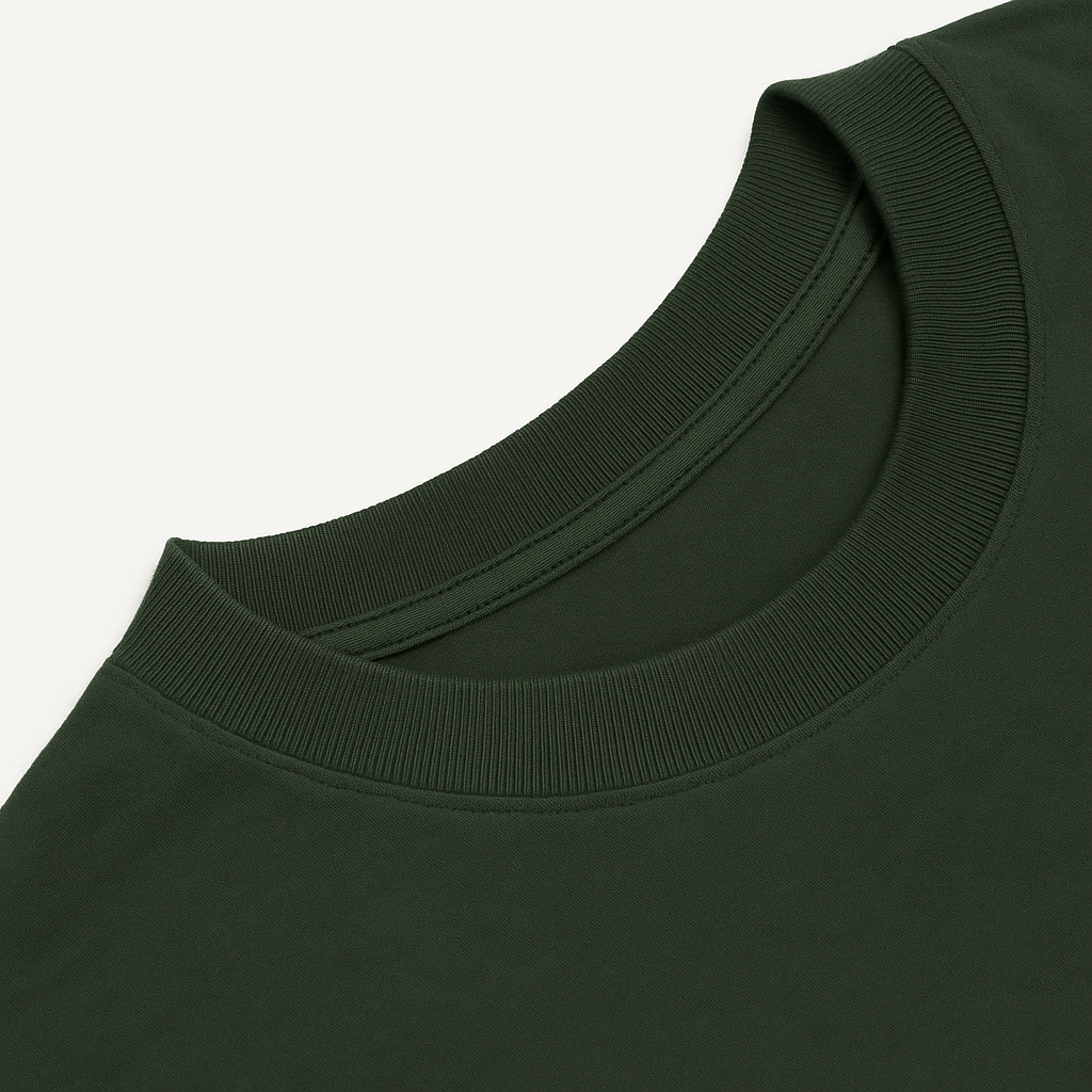 T-shirt Oversized - Musgo